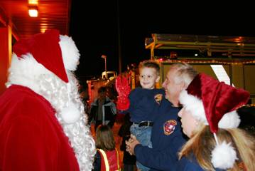 Santa Claus with children