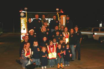 People posing for Christmas picture